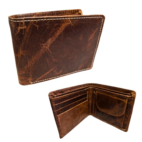 Portefeuille homme en cuir écoresponsable Jay & Lewis pour style quotidien