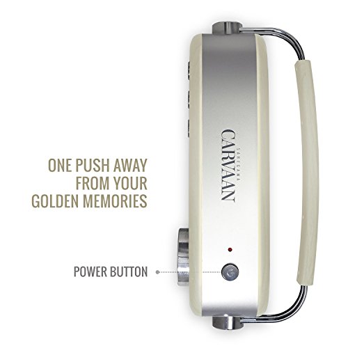 Saregama Carvaan Hindi Portable Music Player, 5000 Porcelain White - Image 7