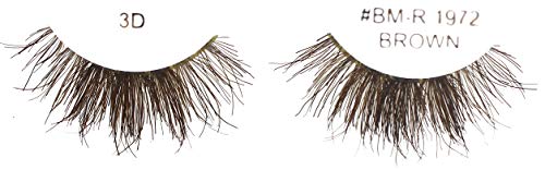 Lucat Beauty Cílio Postíço Human Hair Marrom Lucat Premium Triple Layer Bm-R 1972