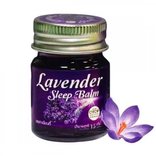 Hani po Yatim brand Lavender Sleep Balm, 15g Thailand best Pack of 1 | Calming Lavender Scent, Promotes Better Sleep, Compact Travel Size, OTOP Certified, Soothing Balm-image-16