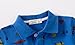 Boys/Girls Casual Short Sleeve Polo Cute Pattern Shirts Unisex Tee Toddle Kid Cotton Summer Fashion Top (Blue,100/2-3 Y,Unisex,Big Kid,US,Age,2 Years,3 Years)
