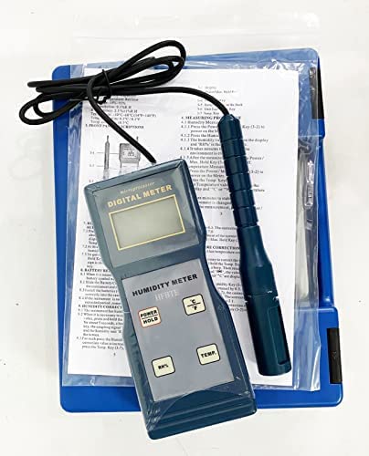 HT-6290 Portable Digital LCD Display Hygrometer Thermometer Humidity Monitor with Handheld High Precison Temperature Gauge Humidity Meter