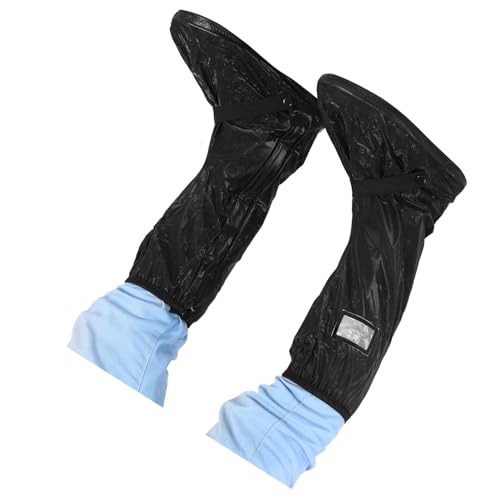 Protector de zapatos Estink, PVC antideslizante reutilizable para días de lluvia y ciclismo (Negro XL) miniatura 2
