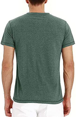 Sailwind Mens Henley Short Sleeve T-Shirt Cotton Casual Shirt3