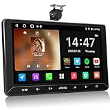 ATOTO A5L 10 inch Android Double DIN Car Stereo, Wireless CarPlay & Android Auto, Wi-Fi/Bluetooth/USB Tethering, 2G+32G Touchscreen Car Radio, Backup Camera, MirrorLink, DSP/FM/AM/SWC, AI&GPS Tracking