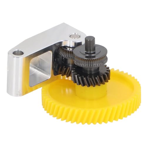 3D Printer Hardened Steel Extruder with Nano Coating Aluminum Handle Integrated Shaft Design for P1S P1P X1