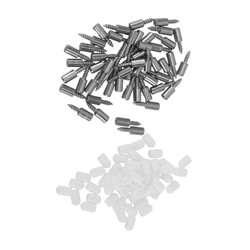 La Mejor Selección de Láminas para fundir favoritos de las personas. 42 Mumusuki Tornillos Autoperforantes para Metal con Funda Antideslizante - 100 Unidades - Acero Laminado en Frío - Ideal para Soporte Laminado - Fijación Estable y Resistente