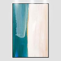 SIGNWIN Framed Canvas Wall Art Abstract Colorful Painting Canvas Prints Home Artwork Decoration for Living Room,Bedroom - 16