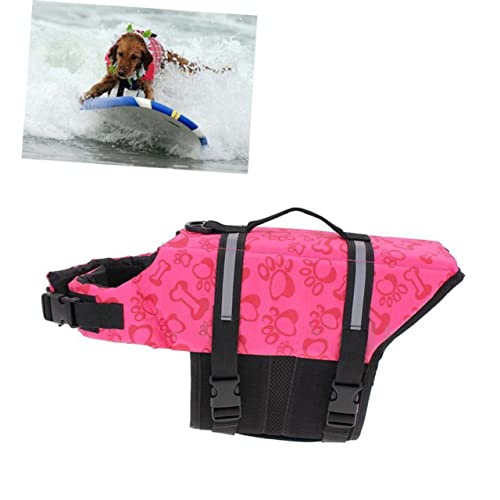Hohopeti Casaco De Cachorrinho Regatas De Praia Colete Reflexivo Para Cães Coletes Salva-Vidas Para