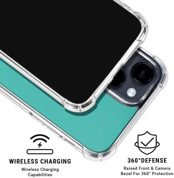 Skinit Clear Phone Case Compatible with iPhone 15 - Officially Licensed Adult Swim Adventure Time BMO Design