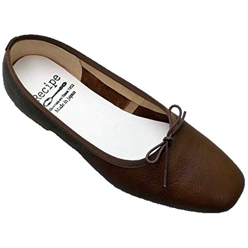 Recipe RP262 Deep Instep Ribbon Ballet, Braun, 22.5 cm
