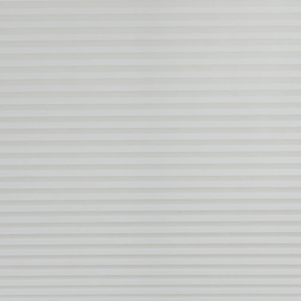 JstDoit Temporary Blinds, Vertical Pleated Blinds No Drilling Self Adhesive Blinds Easy to Install Fits Blinds Window Roller for Bathroom Kitchen Living Room Office Window (White), 55*72cm