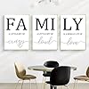 YLHKME Black White Family Pictures Canvas Painting, Modern Wall Pictures Living Room Bedroom Decorative Poster Art Prints, Without Frame (Frameless, 3 x 40 x 60 cm) #2