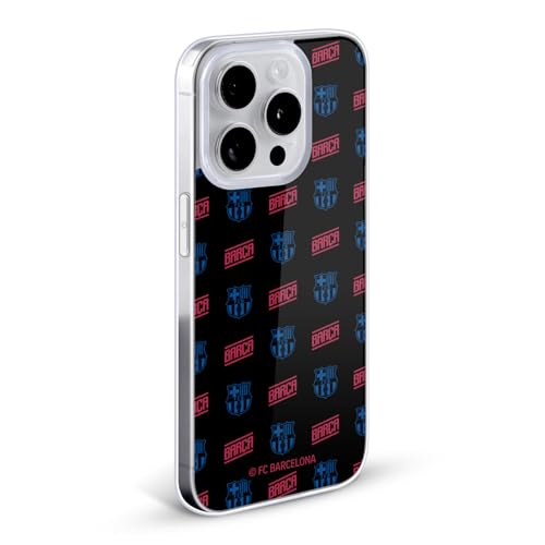Funda gel iPhone 14 Pro Max FC Barcelona carcasa flexible silicona 2