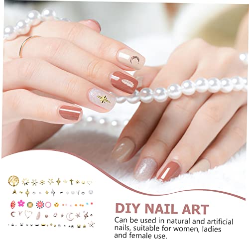 FRCOLOR 6 Caixas Acessórios Para Unhas Calcomanias Para Unas Adesivos De Pregos Decalque De Arte Em