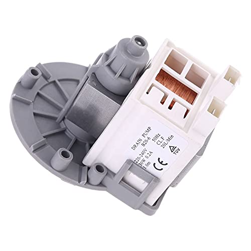 Moteur De Pompe De Vidange Midea B30-6A 220-240V 50Hz - Pièce Rechange Machine à Laver (1 Pièce)