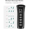 Nekteck Leg Massager for Circulation and Pain Relief, Air Compression Foot Calf Thigh Massager with 2 Heat and 3 Vibration Functions, 6 Modes 3 Intensities, Help for Muscles Relaxation