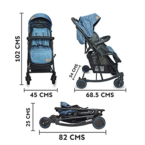 R For Rabbit Rock N Roll Stroller Compact Travel Friendly Pram For Baby