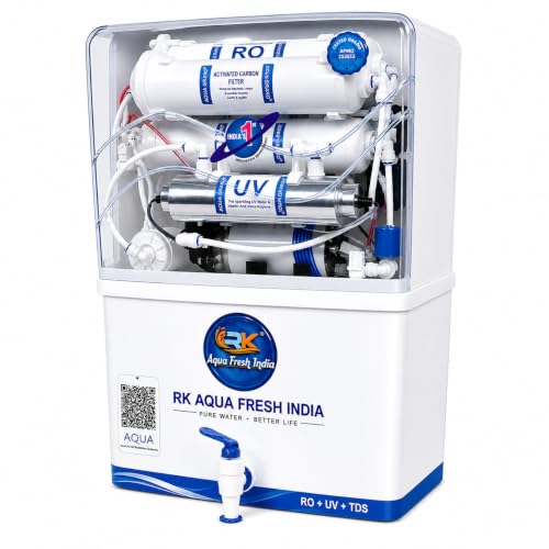 Image of Aqua RO Water Purifier RO+UV+TDS Advance Technology Electric Water Purifier With 100Gpd Motor & Membrane for Home-(RO+UV+UF+TDS Adjuster) for Home and Office, 12 Litre Storage, 2200 TDS(Made in India)