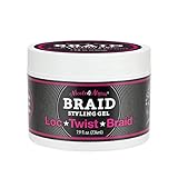 Nicole & Alyssa - Braid Styling Gel for Locs, Twists, and Braids - Define Your Hair with Healthy, Frizz-Free, and Moisturized Hold for Perfectly Defined Styles (7.9 oz)