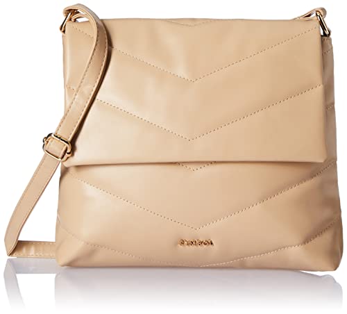 Amazon Brand – Symbol Women’s Hand bag (Beige)