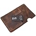 Hide & Drink, Leather Notebook Sleeve & Knife Holder (5 x 8.25 in.) (Notebook NOT Included) / Journal Cover/Diary Case, Handmade Includes 101 Year Warranty :: Bourbon Brown