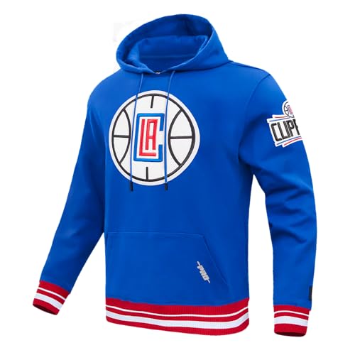 Image of Pro Standard Mens NBA Retro Classics Brushed Back French Terry Pull Over Hoodie