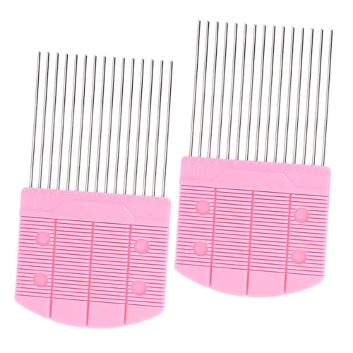 OSALADI 2Pcs Paper Quilling Comb Tool Lightweight Craft Supplies for Easy Curling and Rolling Durable Design for Beginners and Art