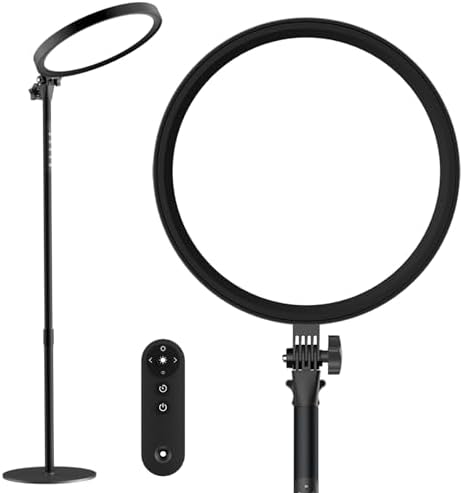 LASTAR Light Therapy Lamp For Living Room, 12000LUX Full Spectrum, Remote Control/4 Color - View #2