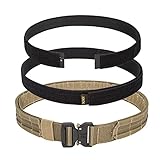 TACNEX 1.75' MOLLE Battle Belt Tactical Heavy Duty Belt with Inner Belt & Inner Belt Pad Quick...