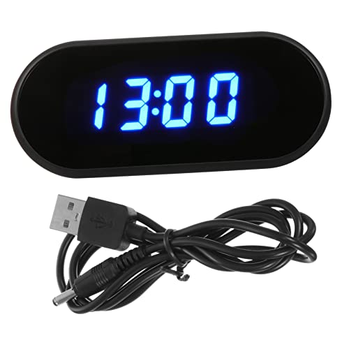 Yardwe 1 Peça Relógio De Mesa Luminoso LED Relógios De Parede Relógio Digital LED De Mesa Relógio De