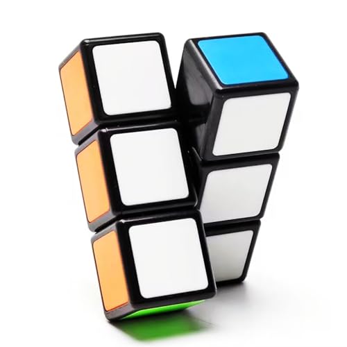Cuberspeed 1x2x3 Cuboid Cube Black Floppy Stickerless Cube 123 Black Titles Version Speed Cube