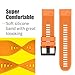 for Forerunner 935 Watch Band Silicone Watch Strap Replacement for Fenix 5/Fenix 5 Plus/Fenix 6/Fenix 6 Pro/Forerunner 935/945/Approach S60/Quatix 5