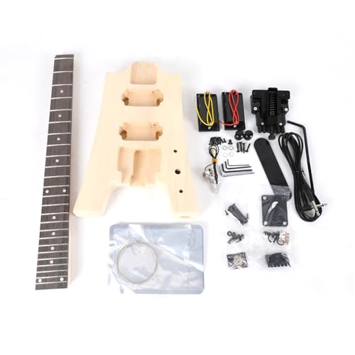 DIYギターアクセサリー DIYヘッドレスエレキギター組み立てキット