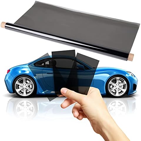 TRUE LINE Automotive 2ply Window Tint Film for Cars - Nano Carbon Car Window Tint Roll, 99% UV Resistant, Blackout Car Tint Window/Windshield Sun Shade Roll (35% 38'' Wide 10' Long) Cover