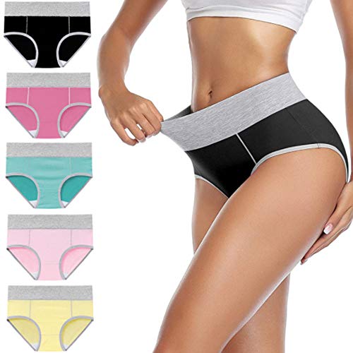 GEYIWSSXY Culottes confortables en coton pour femme - Multicolore - XXXL Cover