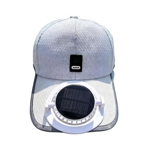 Chapeau ventilateur rechargeable USB à large bord anti-UV