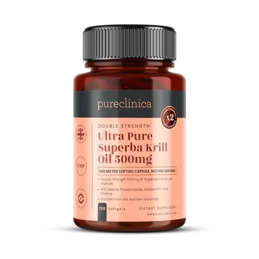 Aceite de Kril Aker Ultra Puro 500mg x 120 cápsulas - de las limpias aguas del Antártico que dan un rico suministro de Astaxantina, Omega 3, y Vitamina D. SKU: KRI500
