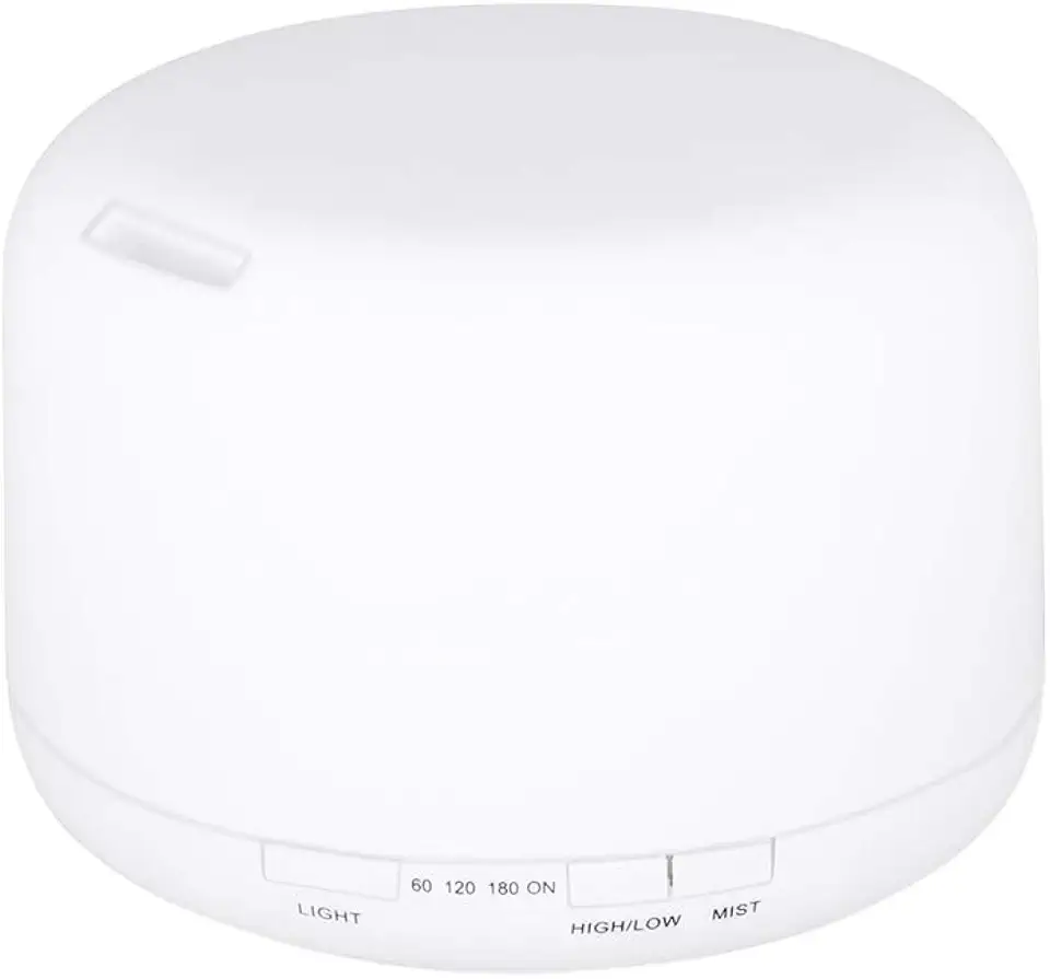 Honelife Controle remoto 500 ml Ultrasonics Umidificador de Ar Aroma Difusor de Óleo Com 7 Cores LEDs Night Light Uso Doméstico Aromaterapia Elétrica para Escritório Em Casa Spa Yoga Relax