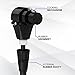 LyxPro 1.5 Feet Right Angle XLR Female to Male 3 Pin Mic Cord for Powered Speakers Audio Interface Professional Pro Audio Performance Camcorders DSLR Video Cameras and Recording Devices - Black