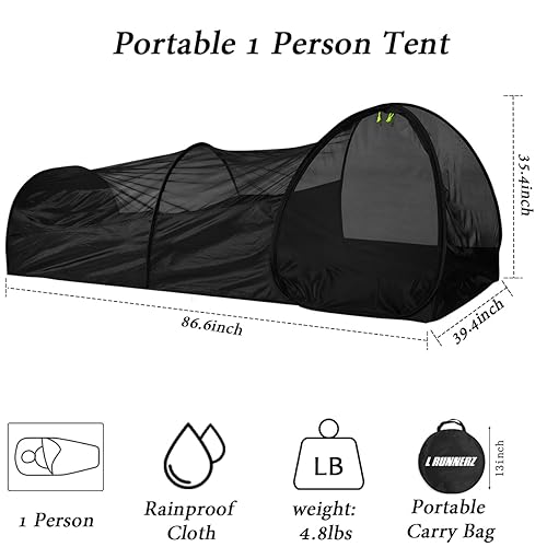 Stay Dry and Light: The Ultimate One-Person Pop-Up Bivy Tent Review!