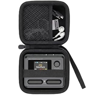 【Perfect Fit for SONICAKE Pocket Master】:This carrying case is specially designed for the SONICAKE Pocket Master, offering a perfect fit to hold your sonicake pocket master effect pedal securely in place. The bottom compartment is tailored to the sha...