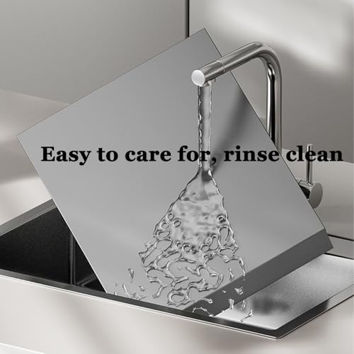 Placa de cubierta for encimera, cubierta de acero inoxidable for estufa de gas, con asa, placa de cubierta for encimera, soporte for estufa eléctrica, protección for estufa, for encimera, estufa eléct - imagen 8