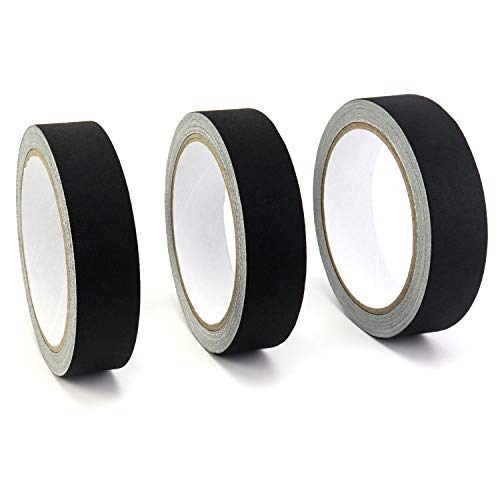 QWORK 3 Pack Duct Tape, Multipurpose Strong Tough Tape Rolls Grade Industrial, 1 inch x 11 Yards