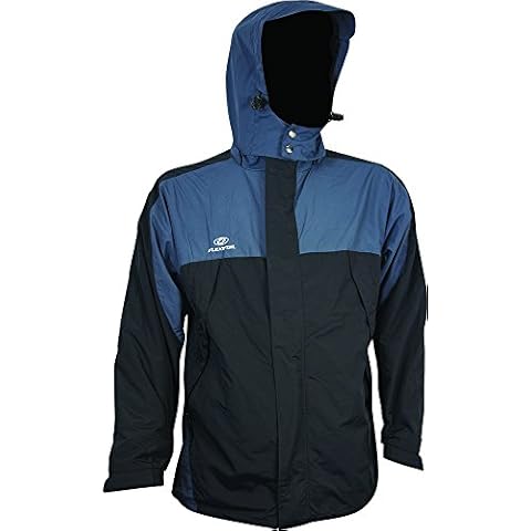 Men's Premium Quality Black and Grey Storm Warm Outdoor Jacket XX-Large with 90 Day Cover