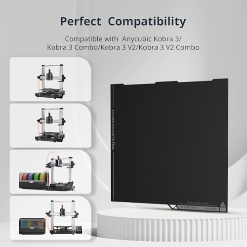 image for Anycubic Double Sided Smooth PEI Build Plate for Anycubic Kobra 3/Kobr