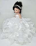 Kinnex Collections 17 in Precious Moment Quinceanera Vinyl Doll (Quince Anos)~ White ~ ARC8421-1R