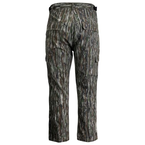 BLOCKER OUTDOORS Finisher Turkey Hunting Cotton Pants – Durable Scent-Control Camo Pants with Adjustable Waist & Multiple Pockets (X-Large, RT Original) - Thumbnail 2