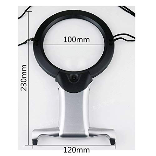 Zwmg Hanging Large Magnifying Glass Magnifying Glass For Reading Led Light 8X/20X Hd Magnifying Glass With Light Magnifying Glass For Reading #TOP6