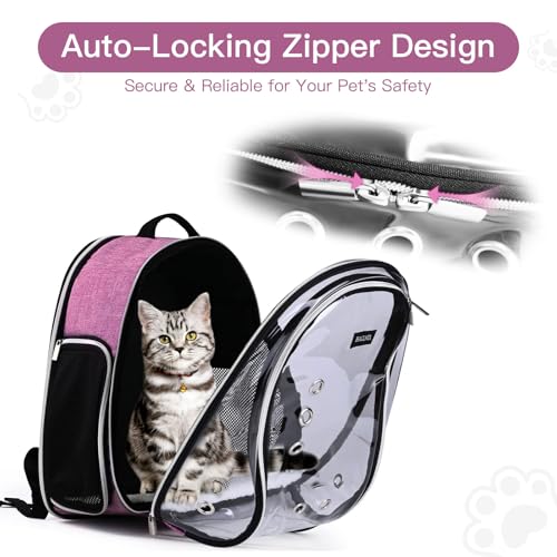 BAGLHER Mochila de Transporte para Gatos Bubble-Cabe Até 18 Libras-Mochila de Transporte para Cães A